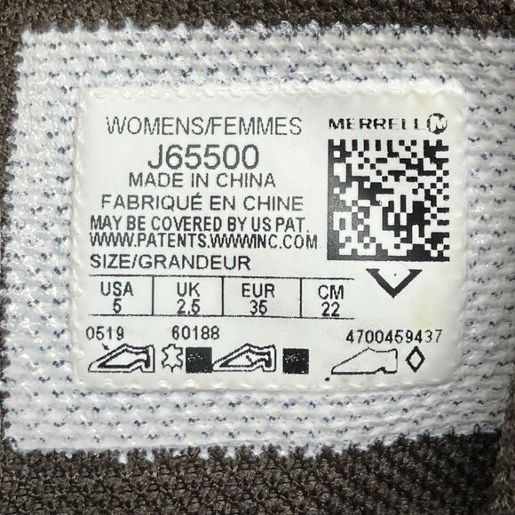 Merrell Trail Boots 5 Brown Ontario Mid WP Hiking Vibram Megagrip Gorpcore - Picture 4 of 12